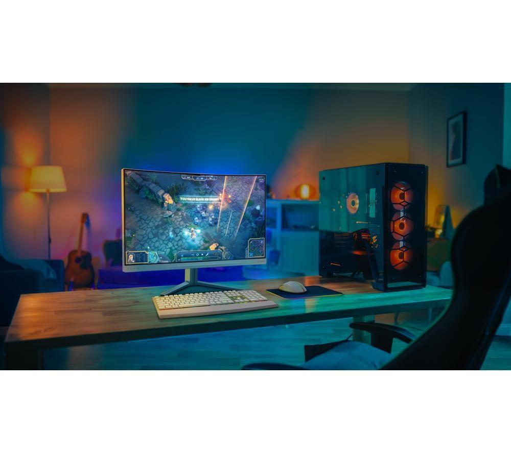 PHILIPS Evnia 27M2C5201L/00 Full HD 27" Curved VA LCD Gaming-Monitor - Weiß