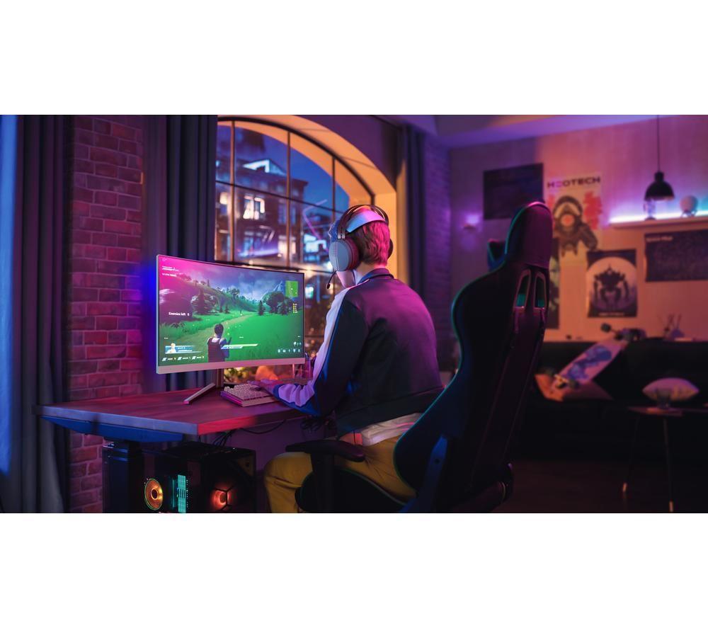 PHILIPS Evnia 27M2C5201L/00 Full HD 27" Curved VA LCD Gaming-Monitor - Weiß