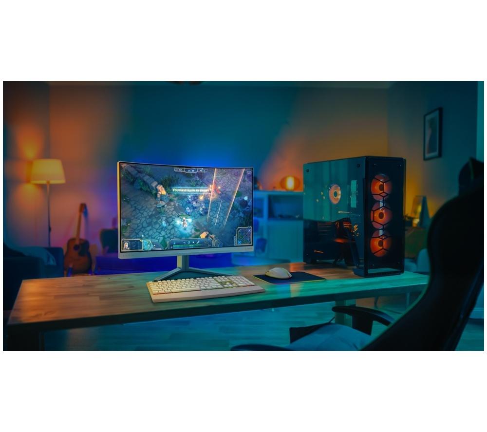 PHILIPS Evnia 27M2C5501/00 Quad HD 27" Curved VA LCD Gaming Monitor - Weiß