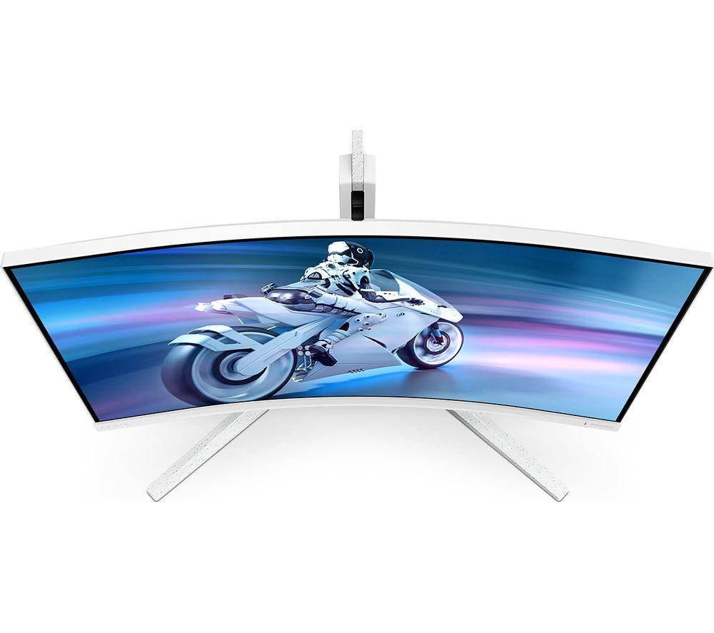 PHILIPS Evnia 32M2C5501/00 Quad HD 31,5" Curved VA LCD Gaming Monitor – Weiß