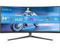 PHILIPS Evnia 34M2C6500/00 Wide Quad HD 34" Curved QD-OLED Gaming Monitor - Dark Slate
