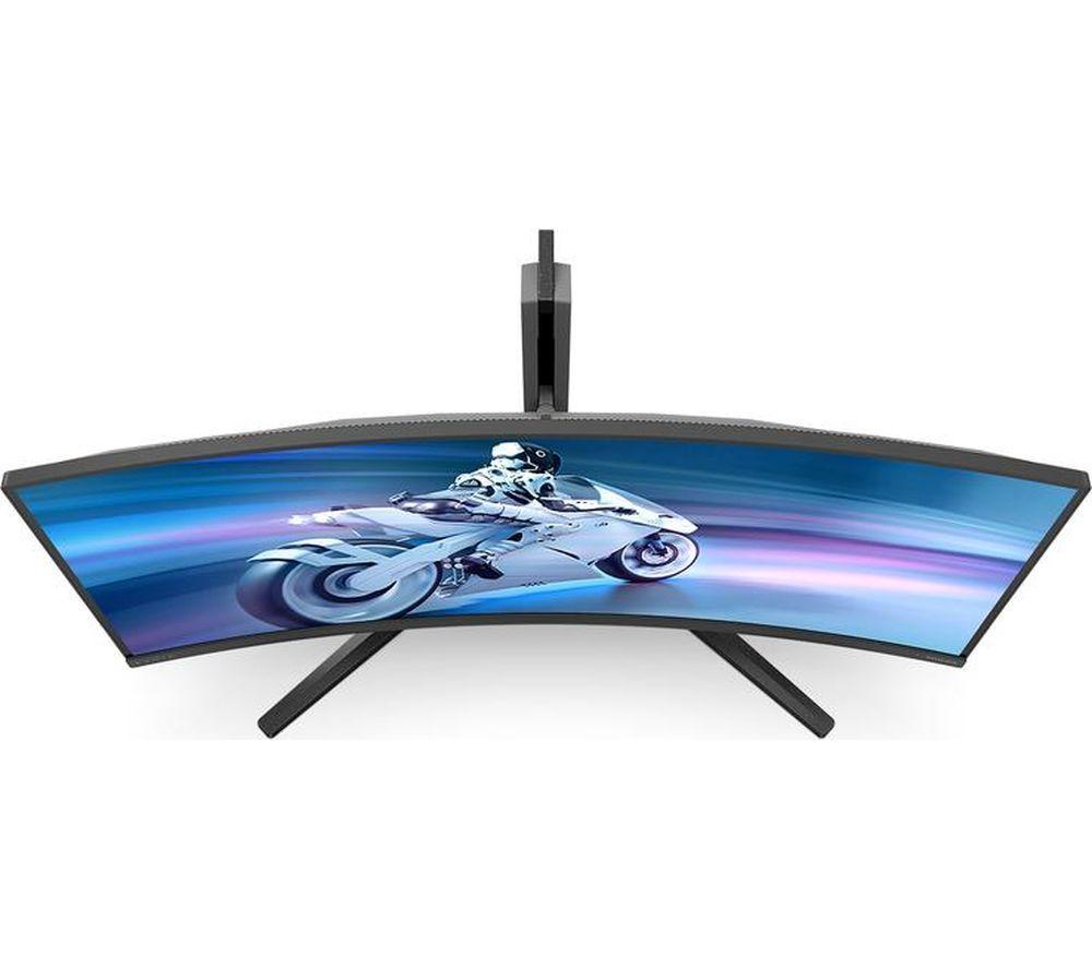 PHILIPS Evnia 34M2C6500/00 Wide Quad HD 34" Curved QD-OLED Gaming-Monitor - Dark Slate
