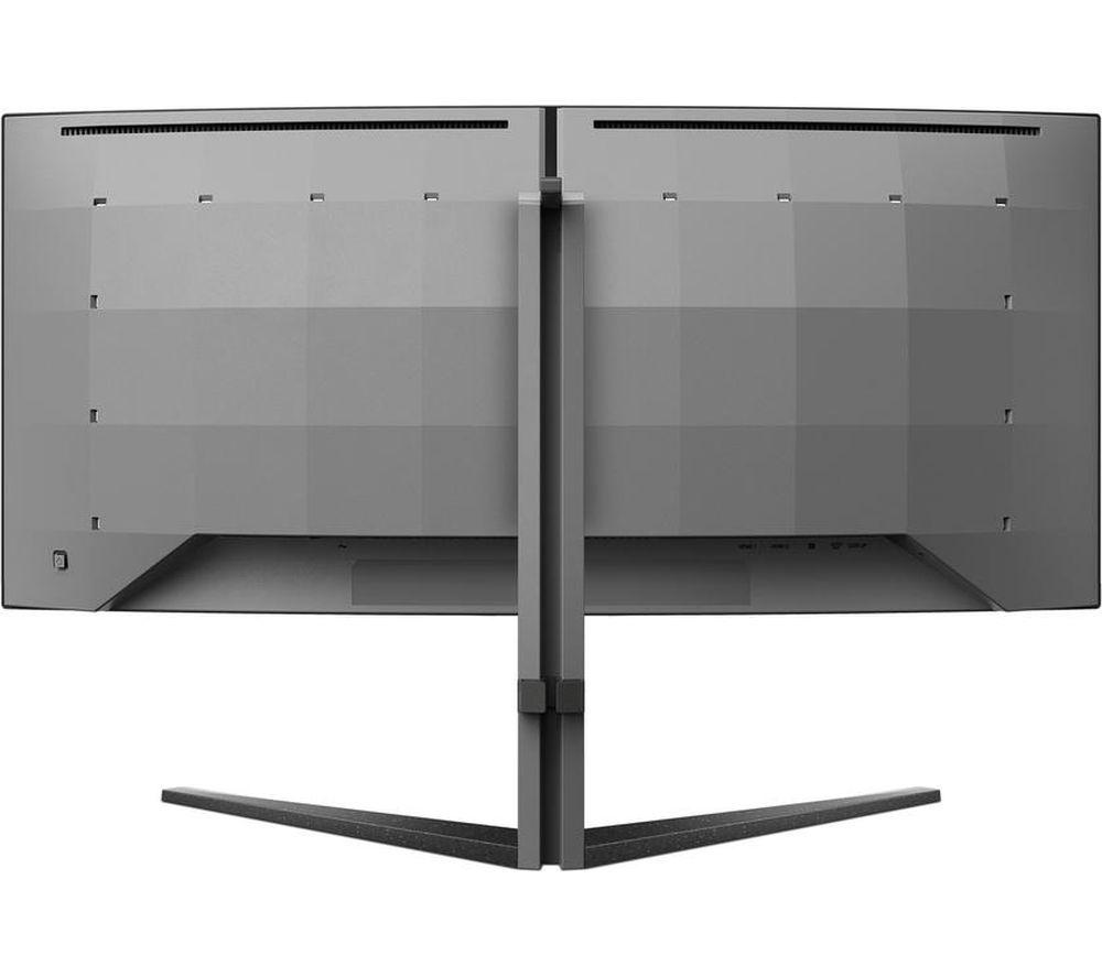 PHILIPS Evnia 34M2C6500/00 Wide Quad HD 34" Curved QD-OLED Gaming-Monitor - Dark Slate