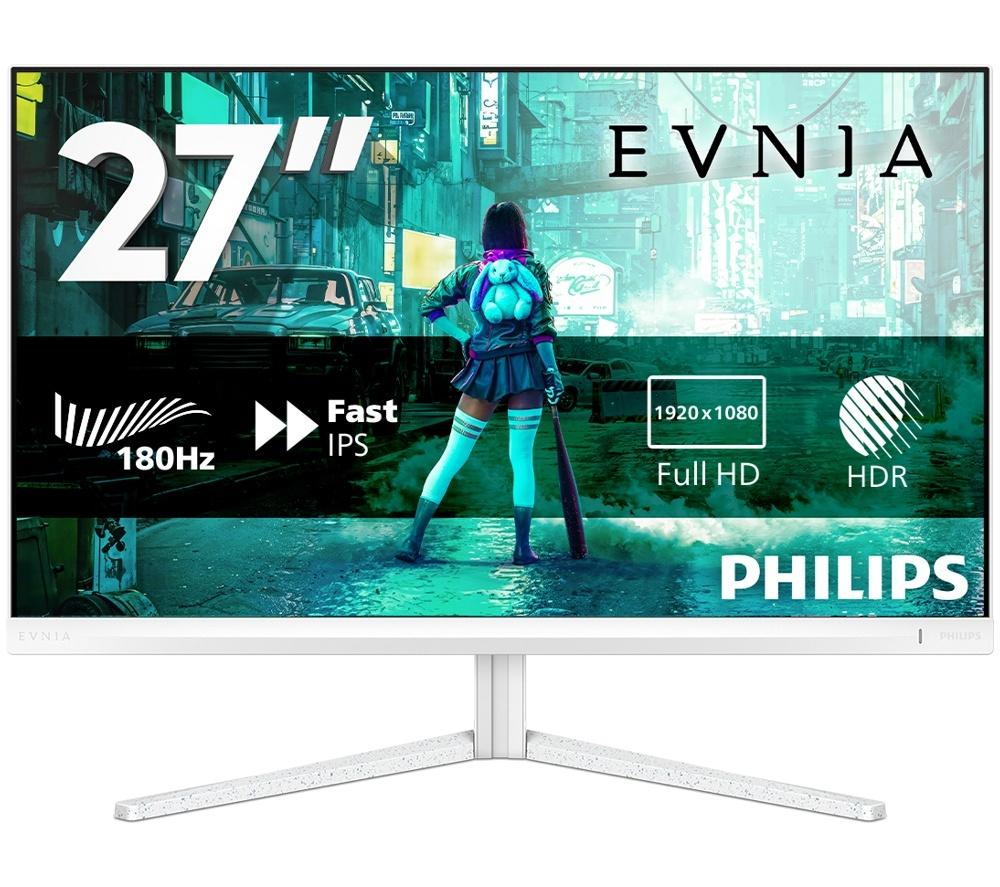 PHILIPS Evnia 27M2N3201A/00 Full HD 27" Rapid IPS Gaming Monitor - White