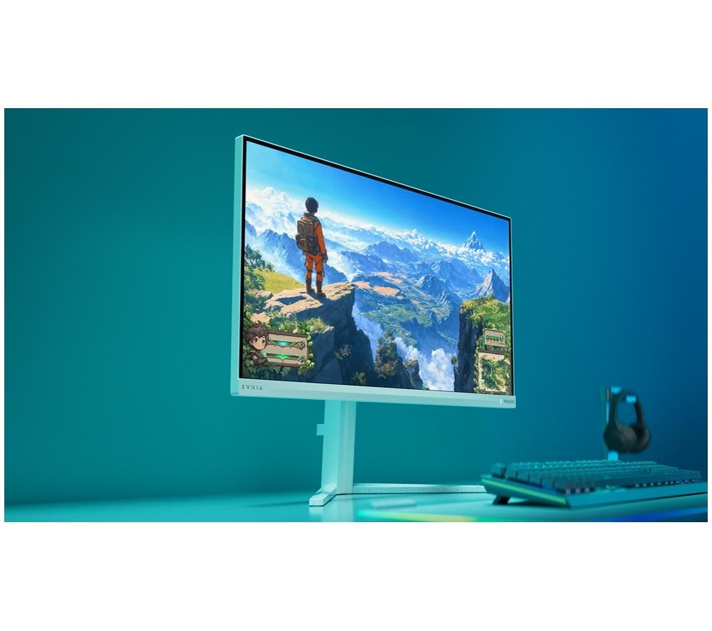 PHILIPS Evnia 27M2N3201A/00 Full HD 27" Rapid IPS Gaming-Monitor - Weiß
