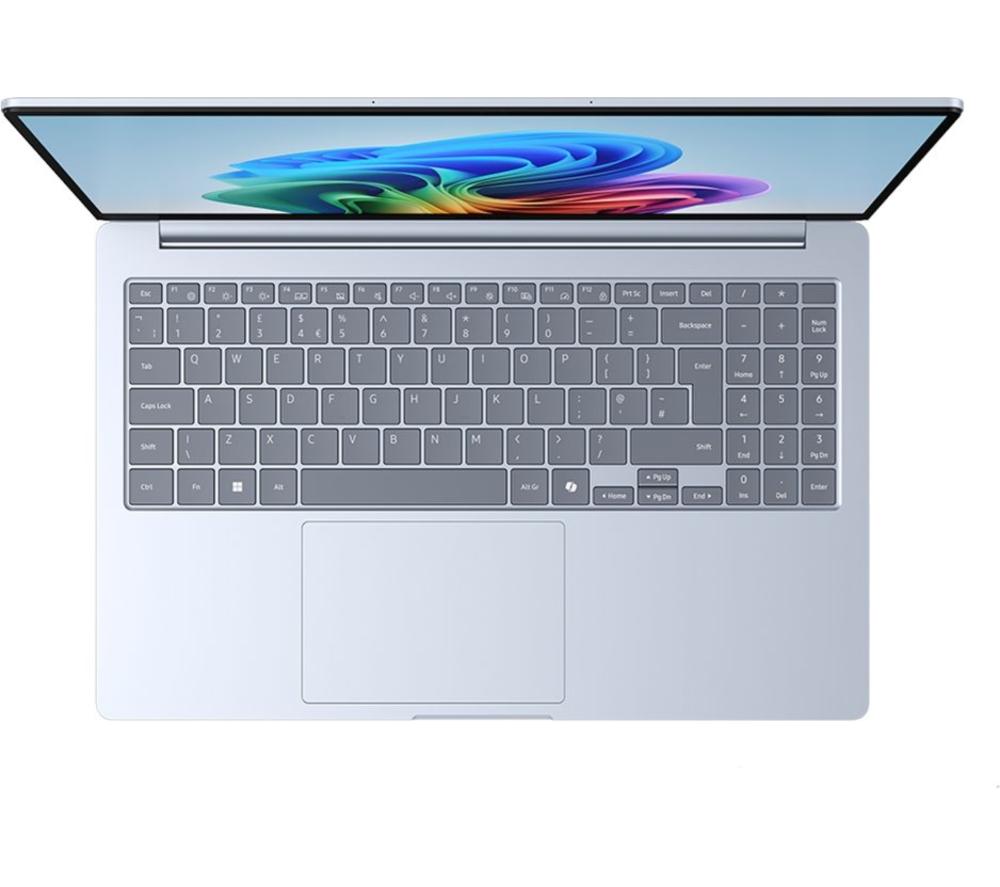 SAMSUNG Galaxy Book4 Edge 15.6" Laptop, Copilot+ PC - Snapdragon X Plus, 512 GB SSD, Sapphire Blue