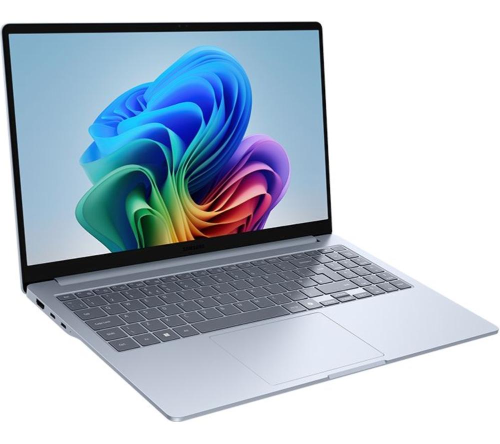 SAMSUNG Galaxy Book4 Edge 15.6" Laptop, Copilot+ PC - Snapdragon X Plus, 512 GB SSD, Sapphire Blue