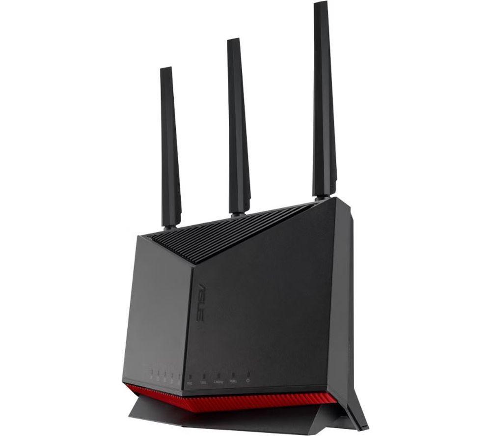 ASUS RT-BE86U WiFi Cable Router - BE 6800, Dual-band
