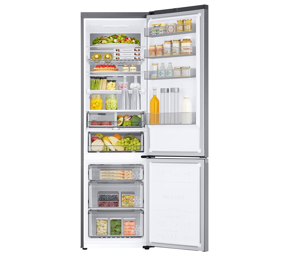 Frigorífico combi inteligente SAMSUNG Bespoke SpaceMax RB38C7AGWS9/EU 70/30 - Inox refinado