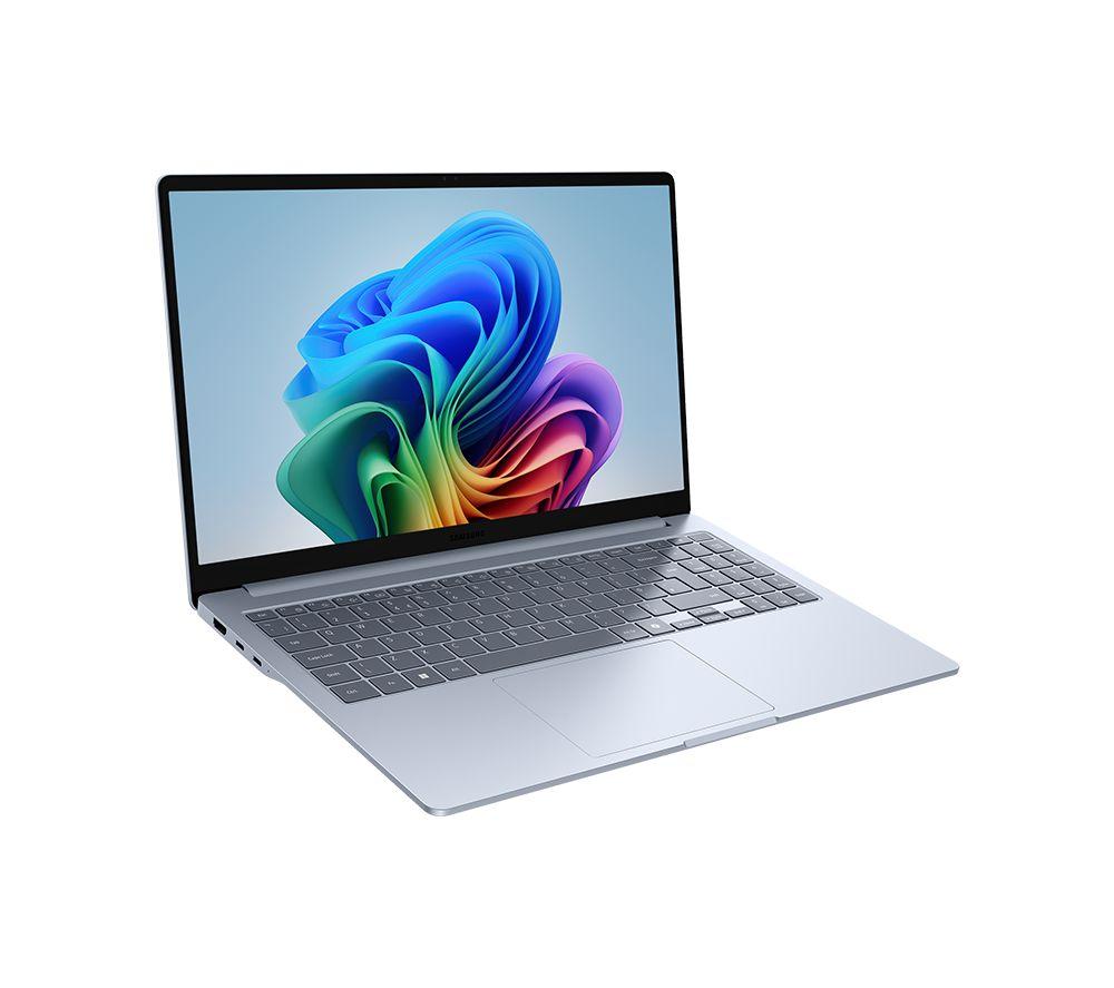 SAMSUNG Galaxy Book4 Edge 15.6" Laptop, Copilot+ PC - Snapdragon X Plus, 256 GB SSD, Sapphire Blue