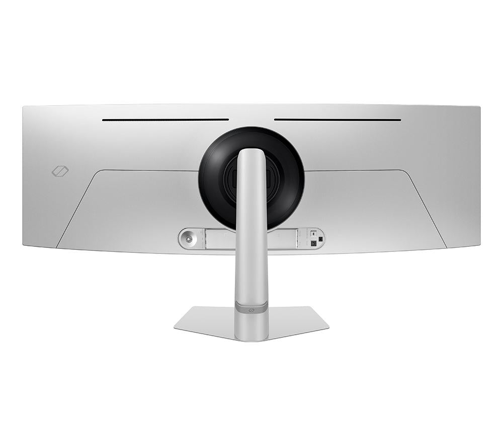 SAMSUNG Odyssey G9 LS49DG912SUXXU Dual Quad HD 49" Curved OLED Gaming Monitor – Silber