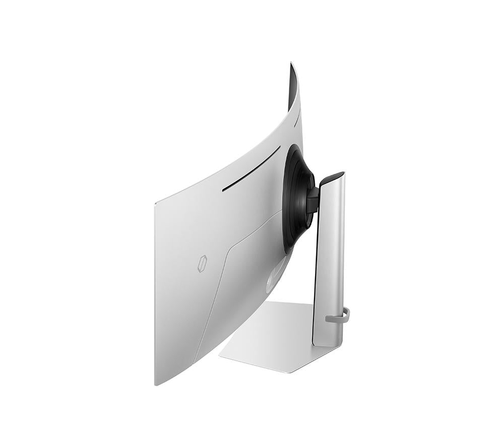 SAMSUNG Odyssey G9 LS49DG912SUXXU Dual Quad HD 49" Curved OLED Gaming Monitor – Silber