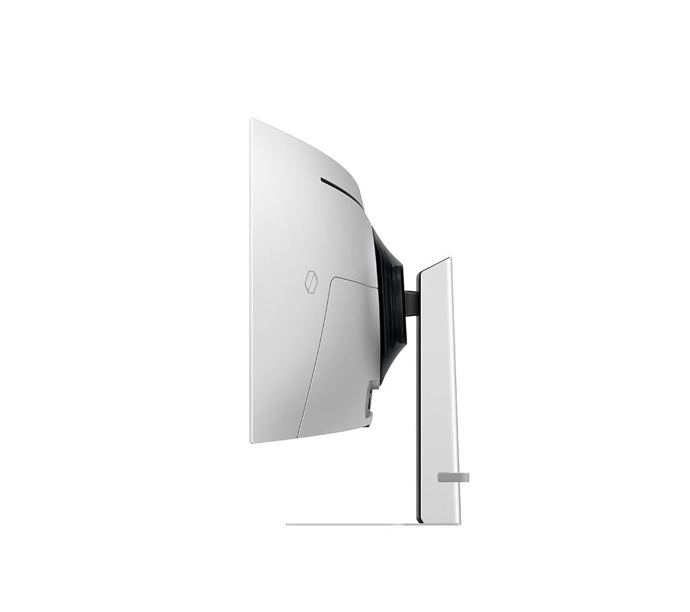 SAMSUNG Odyssey G9 LS49DG912SUXXU Dual Quad HD 49" Curved OLED Gaming Monitor – Silber