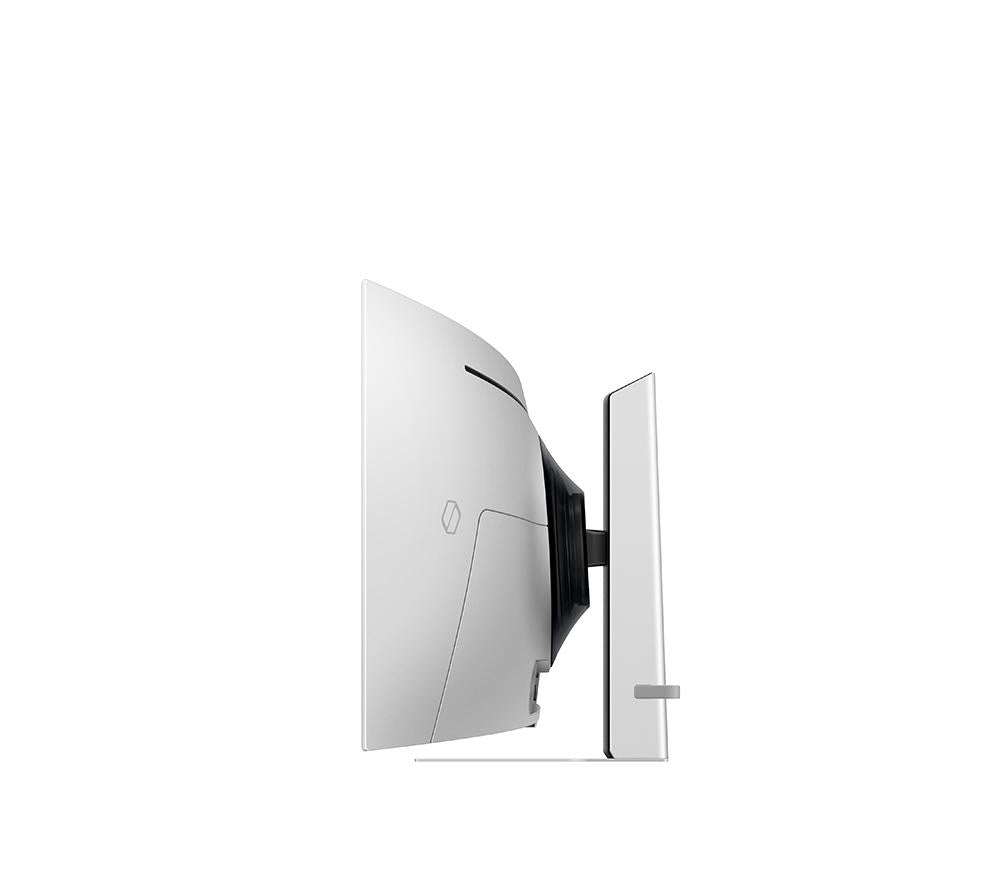 SAMSUNG Odyssey G9 LS49DG912SUXXU Dual Quad HD 49" Curved OLED Gaming Monitor – Silber