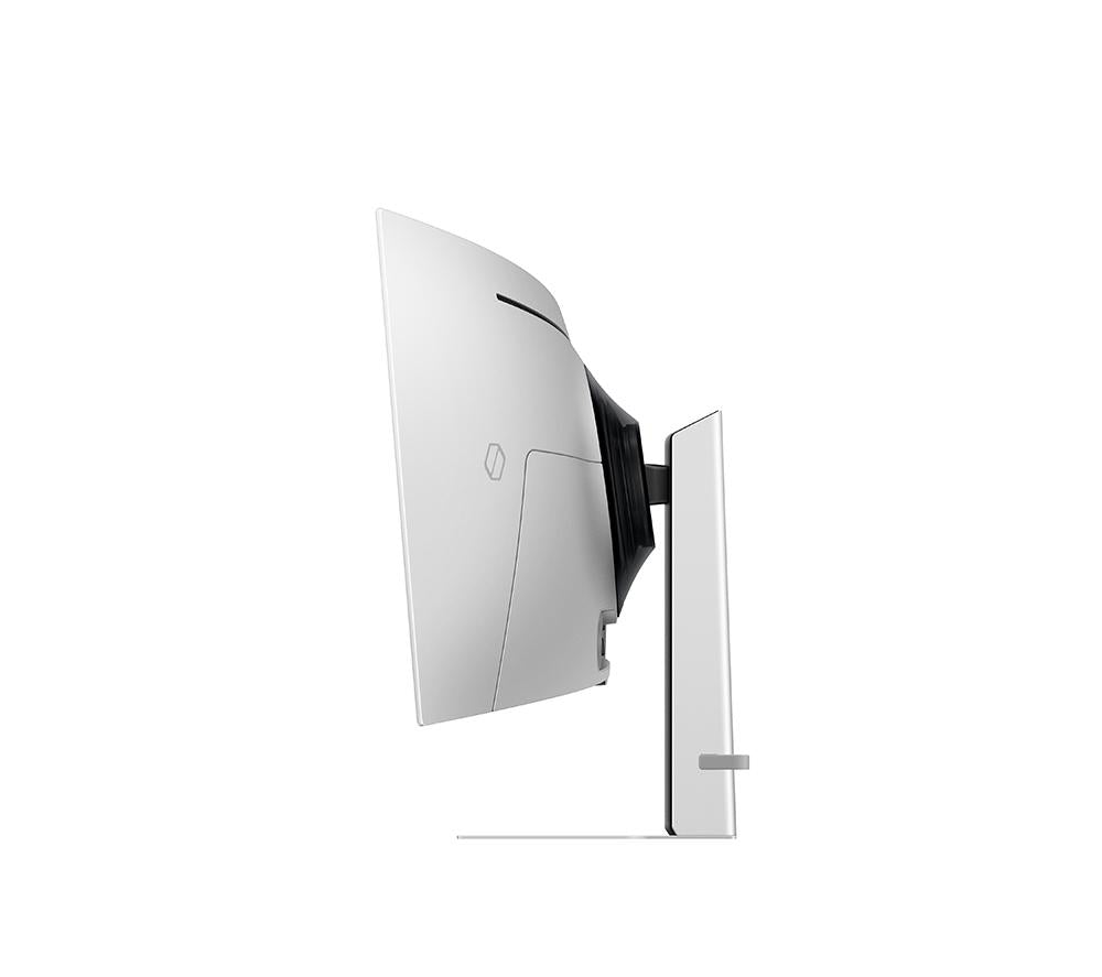 SAMSUNG Odyssey G9 LS49DG912SUXXU Dual Quad HD 49" Curved OLED Gaming Monitor – Silber