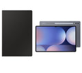 SAMSUNG Galaxy Tab S10+ 12.4" 5G Tablet (256 GB, Moonstone Grey) & Book Cover Keyboard Case (Black) Bundle