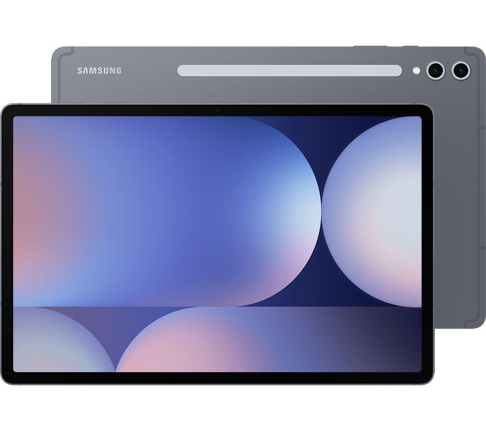 SAMSUNG Galaxy Tab S10+ 12.4" Tablet (256 GB, Moonstone Grey) & Book Cover Keyboard Case (Black) Bundle