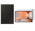 SAMSUNG Galaxy Tab S10+ 12.4" Tablet (512 GB, Platinum Silver) & Book Cover Keyboard Case (Black) Bundle