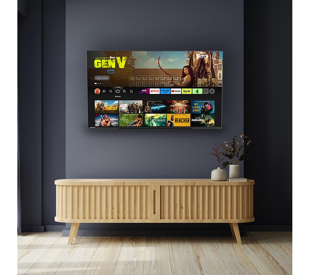 TOSHIBA Fire TV 65UF3F53DB 65" Smart 4K Ultra HD HDR LED TV with Amazon Alexa