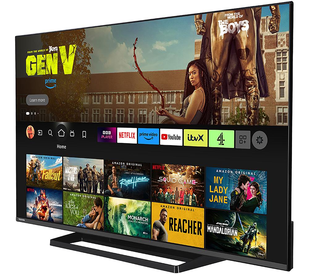 TOSHIBA Fire TV 55UF3F53DB 55" Smart 4K Ultra HD HDR LED TV with Amazon Alexa
