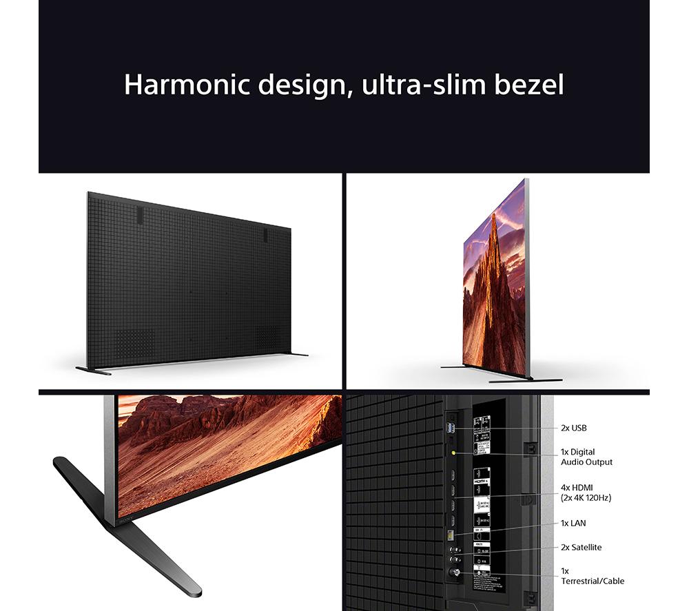 SONY BRAVIA 9 65" QLED XR Mini LED 4K HDR Smart TV - K65XR90PU