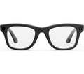 RAY-BAN META Wayfarer Large Glasses - Matte Black, Clear to G15 Green Transitions