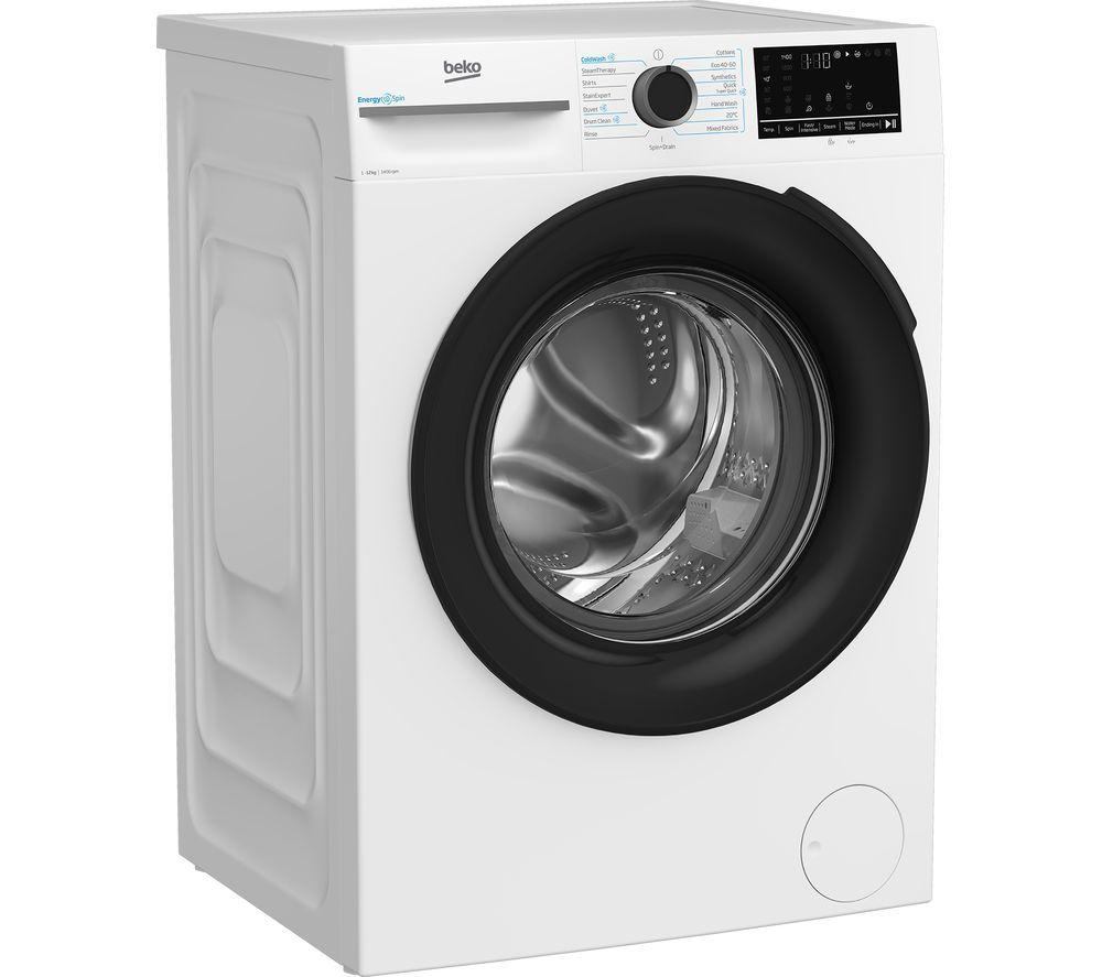 Lavadora BEKO Pro EnergySpin BM3WT1241IW 12 kg 1400 rpm - Blanca