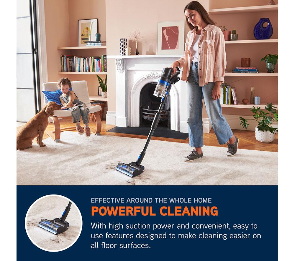 VAX HomePro Detect Pet CLSV-HPTP Cordless Vacuum Cleaner - Graphite & Blue