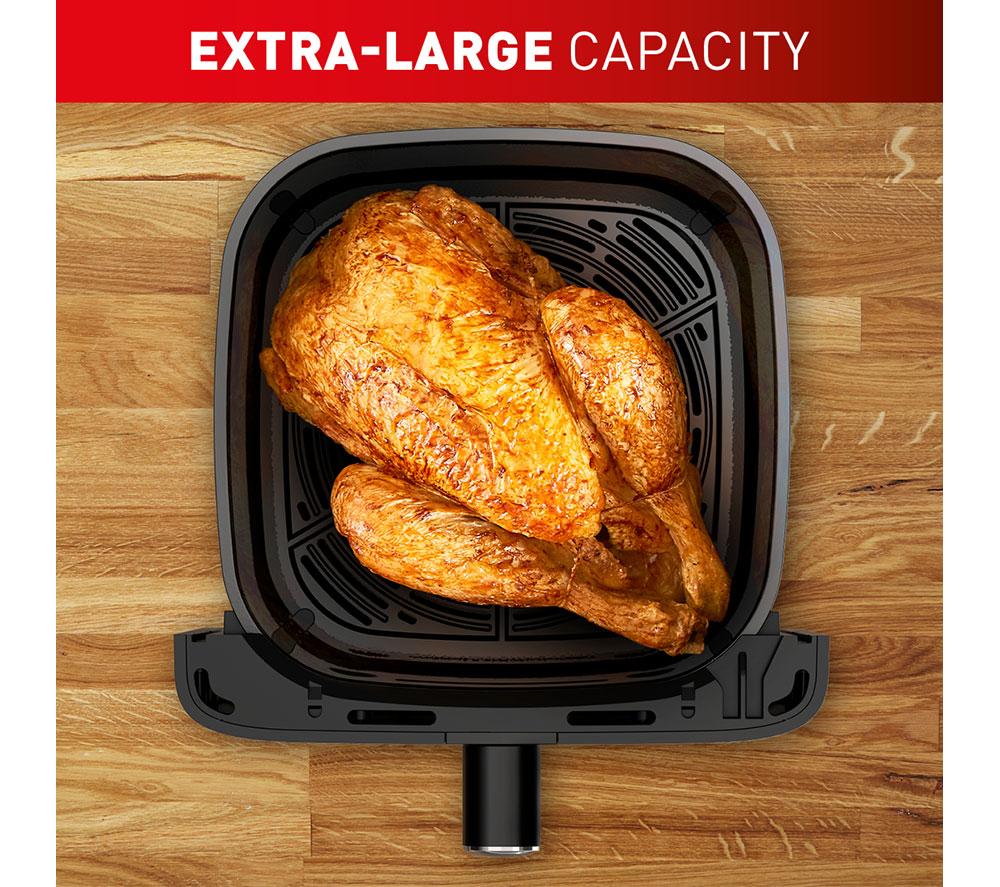 TEFAL Easy Fry Mega EY855D40 7.5L Air Fryer - Black & Silver