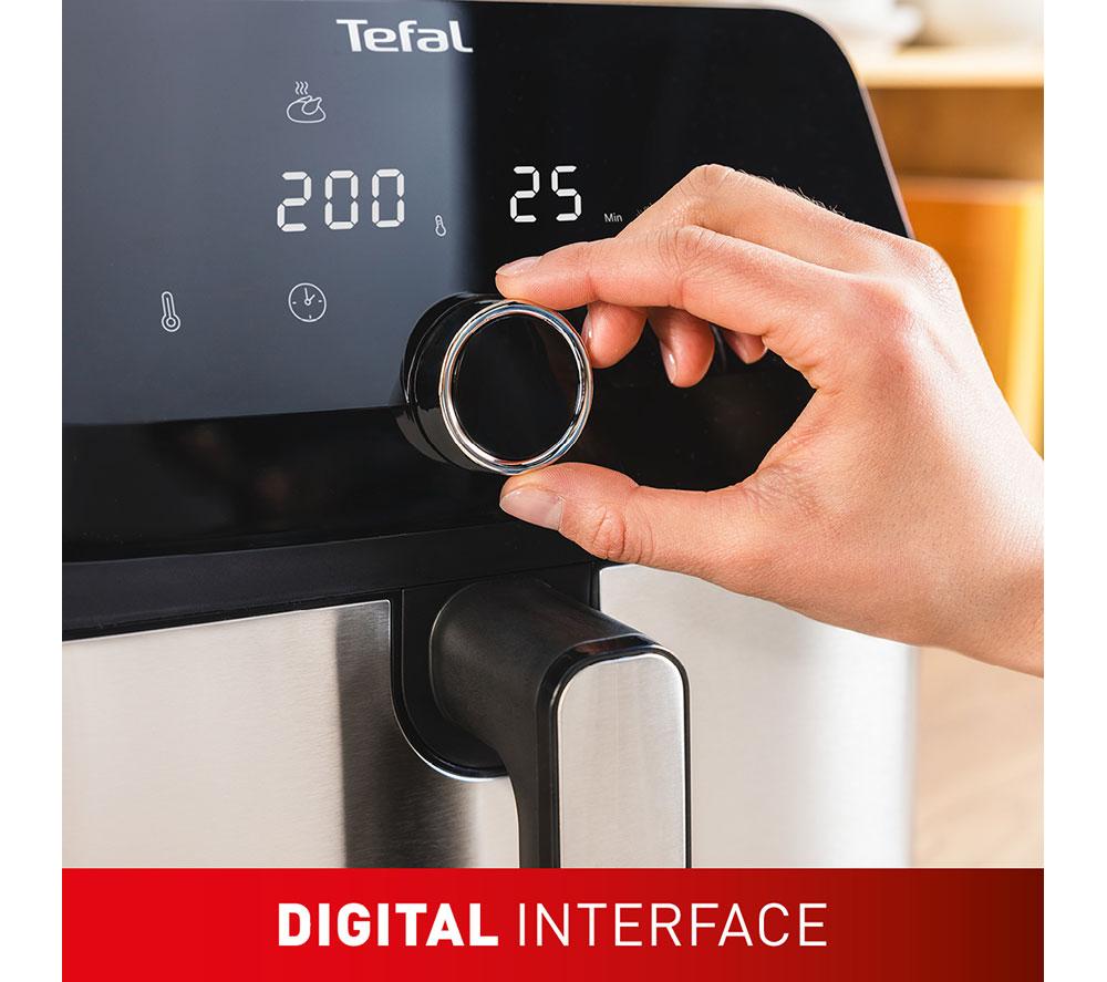 TEFAL Easy Fry Mega EY855D40 7.5L Air Fryer - Black & Silver