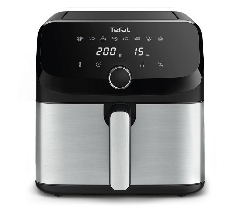 TEFAL Easy Fry Mega EY855D40 7.5L Air Fryer - Black & Silver