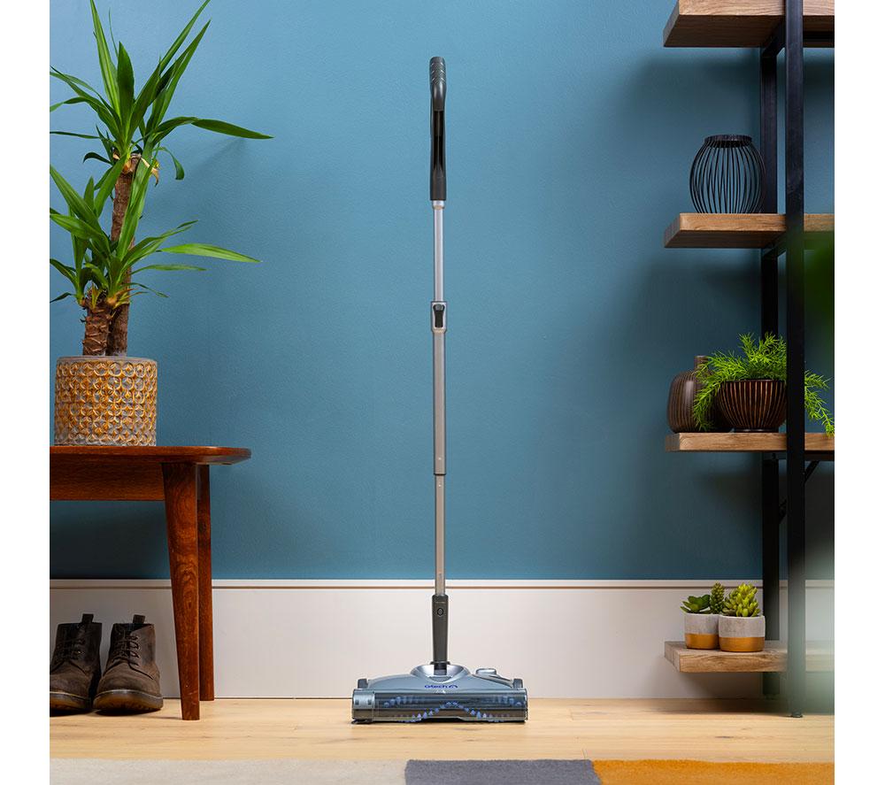 Escoba de pie GTECH SW02 para alfombras y suelos duros - Gris