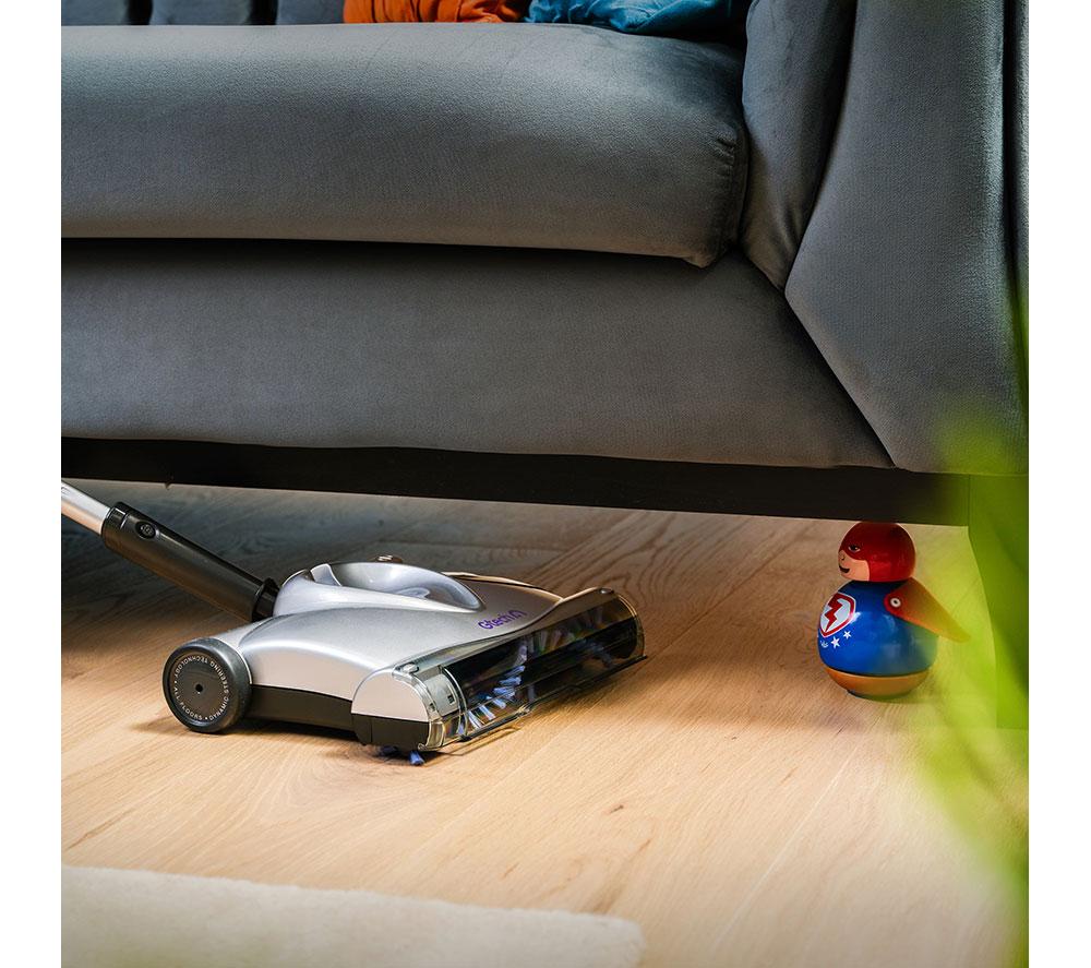 Escoba de pie GTECH SW02 para alfombras y suelos duros - Gris