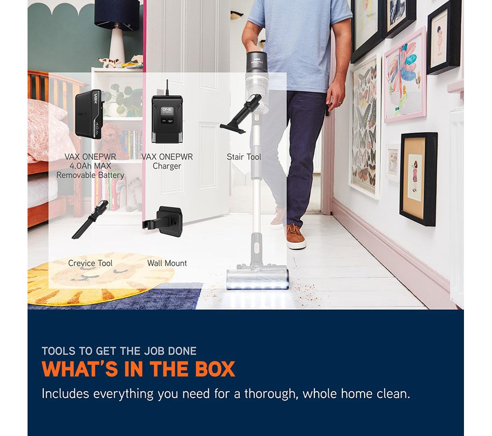 VAX HomePro Plus CLSV-HPKA Cordless Vacuum Cleaner - Graphite & Titanium