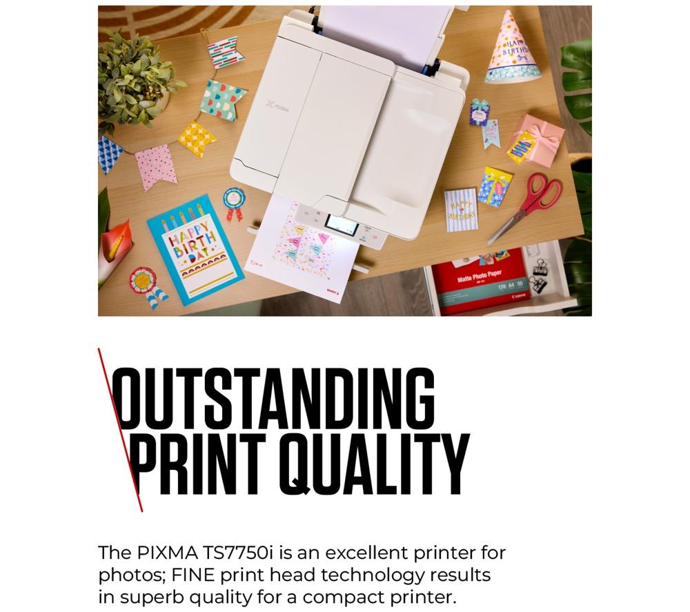 CANON PIXMA TS7750i All-in-One Wireless Inkjet Printer