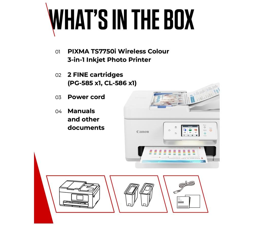 CANON PIXMA TS7750i All-in-One Wireless Inkjet Printer