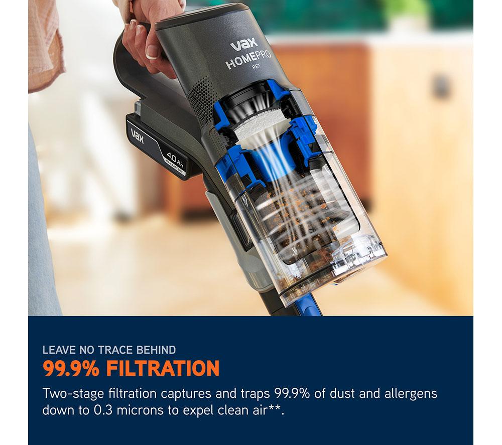 VAX HomePro Pet CLSV-HPKP Cordless Vacuum Cleaner - Graphite & Blue