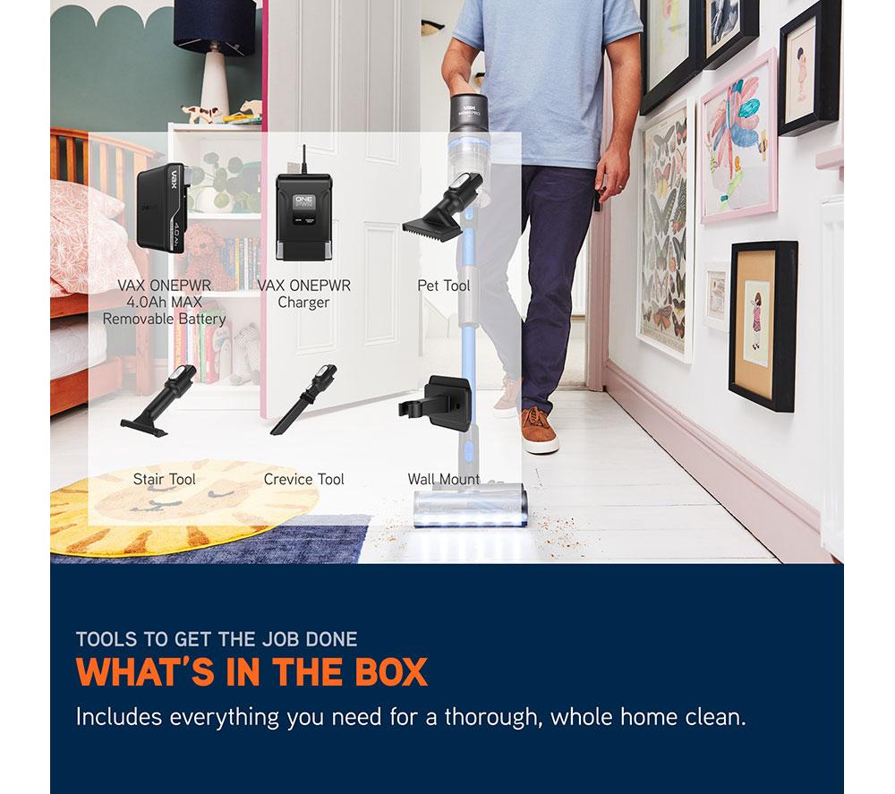 VAX HomePro Pet CLSV-HPKP Cordless Vacuum Cleaner - Graphite & Blue