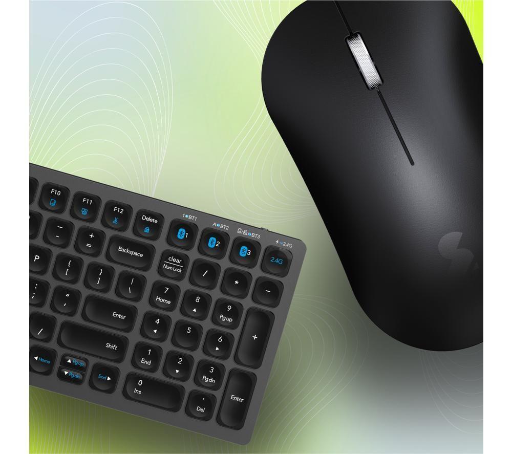 STYLETECH MK650 Wireless Keyboard & Mouse Set - Black