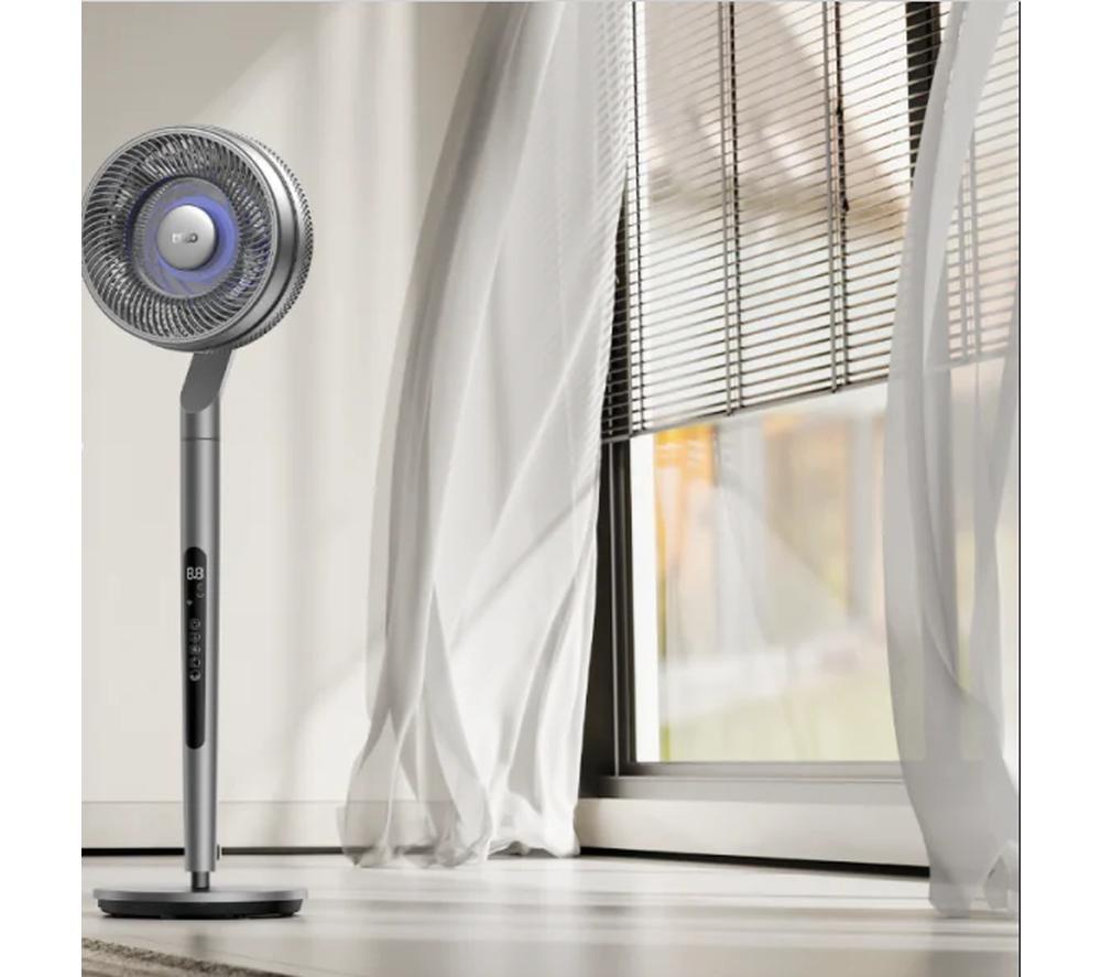 DREO PolyFan 815S Smart Pedestal Fan - Silver