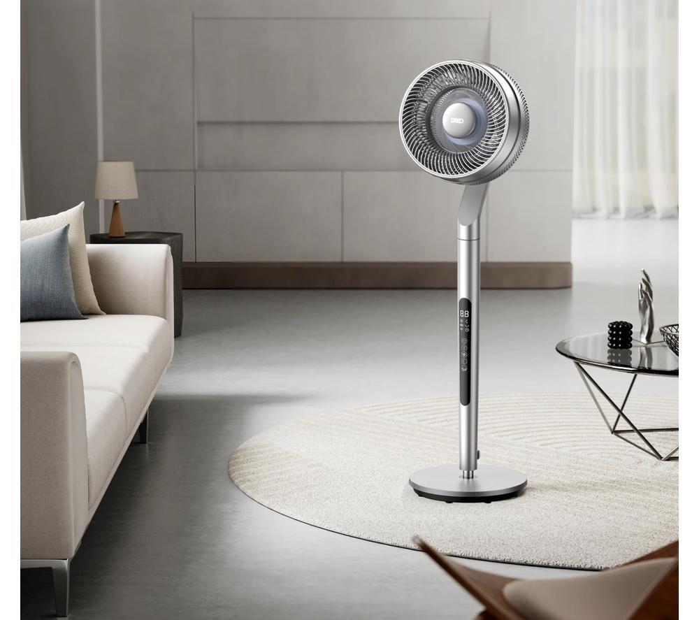 DREO PolyFan 815S Smart Pedestal Fan - Silver