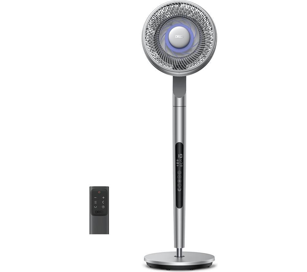 DREO PolyFan 815S Smart Pedestal Fan - Silver