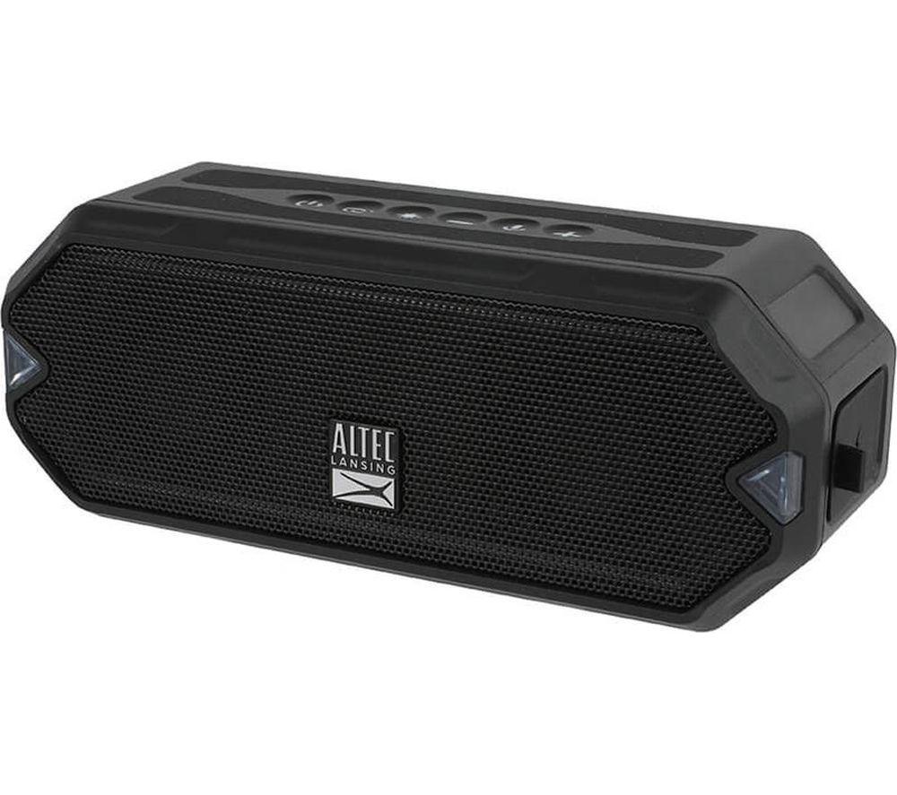 ALTEC LANSING IMW1200 HydraJolt Portable Bluetooth Speaker - Black