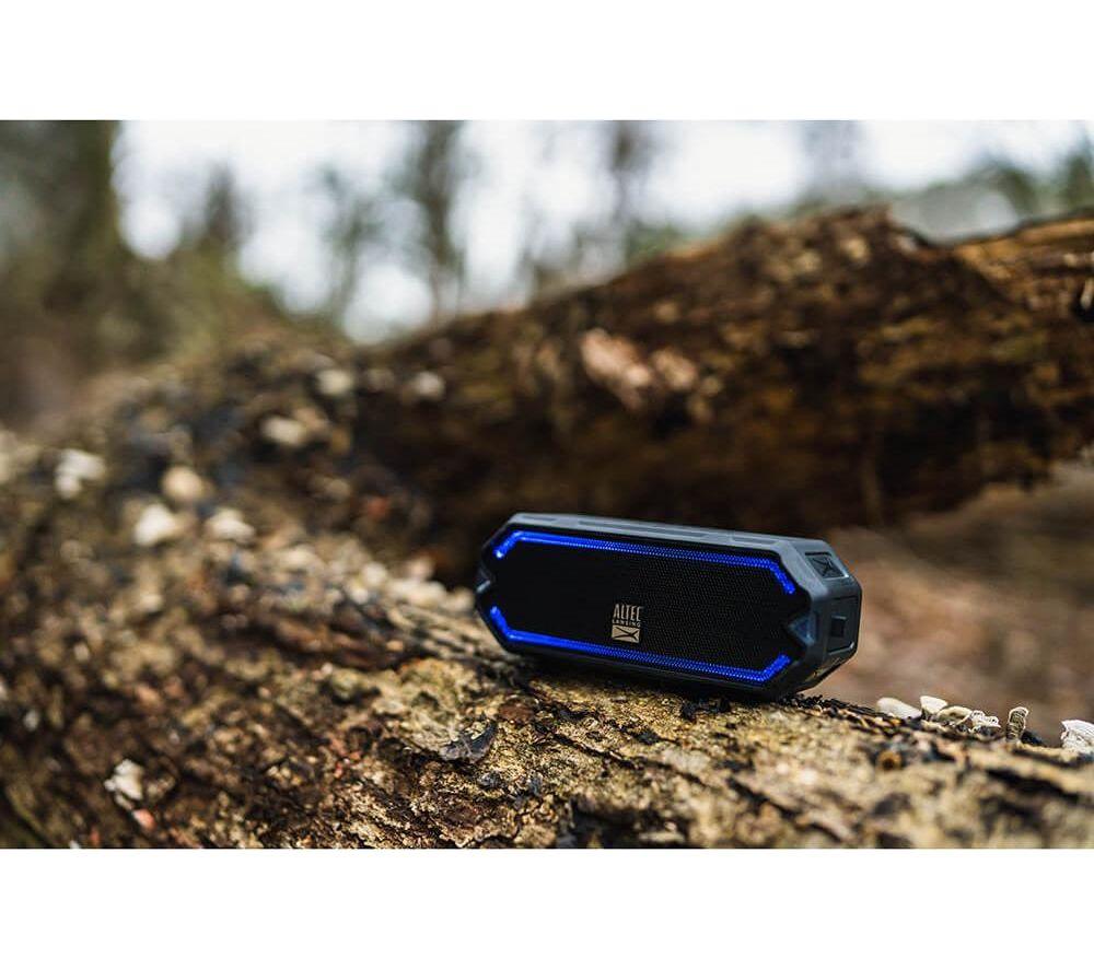 ALTEC LANSING IMW1200 HydraJolt Portable Bluetooth Speaker - Black