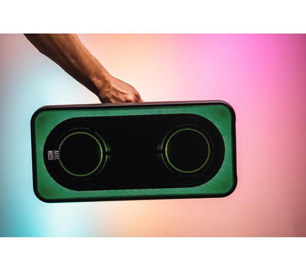 ALTEC LANSING IMT7100 Shockwave 200 Portable Bluetooth Speaker - Black