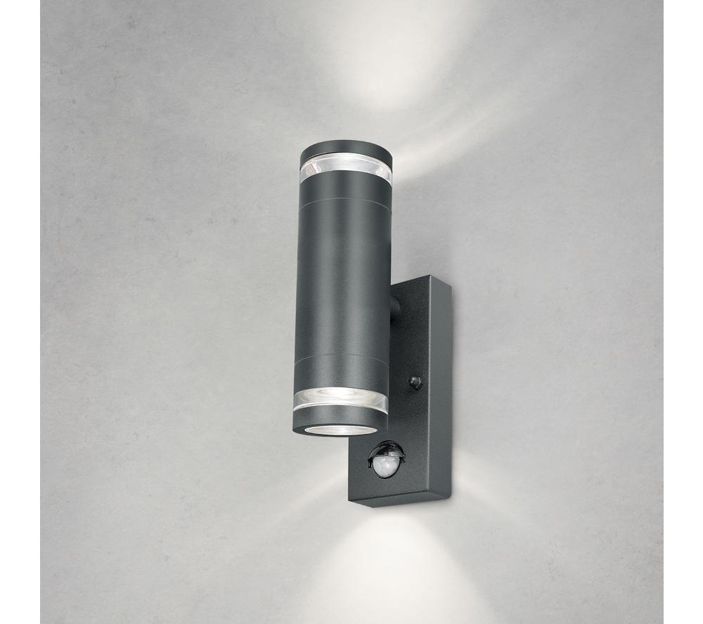 4LITE Marinus Range 4L2/2308 Smart LED Outdoor Wall Light - Anthracite, Twin Pack
