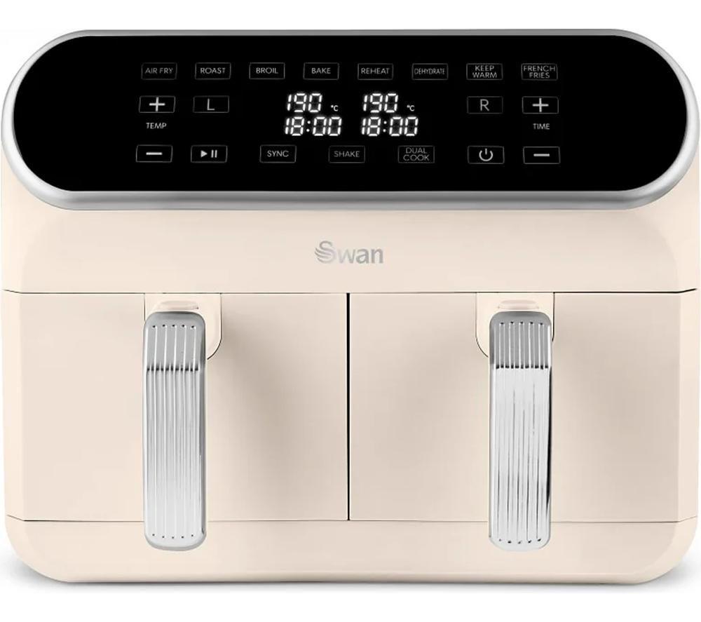 SWAN Retro SD10519C Air Fryer - Cream