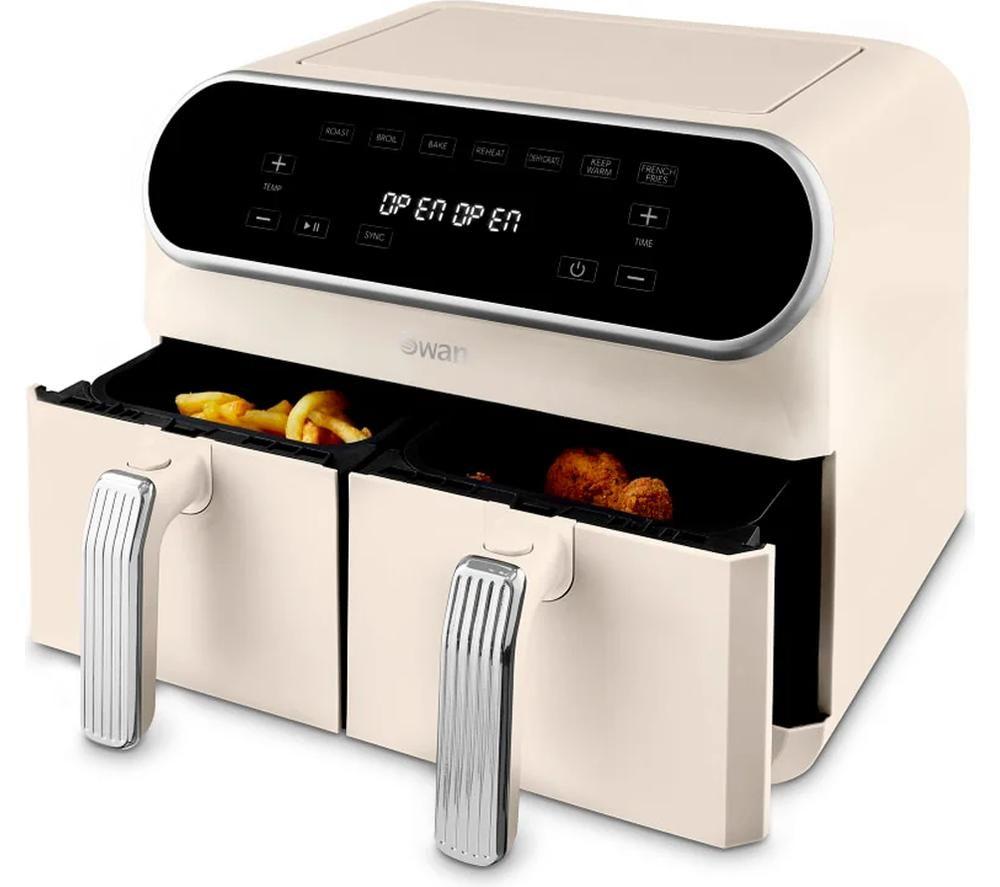 SWAN Retro SD10519C Air Fryer - Cream