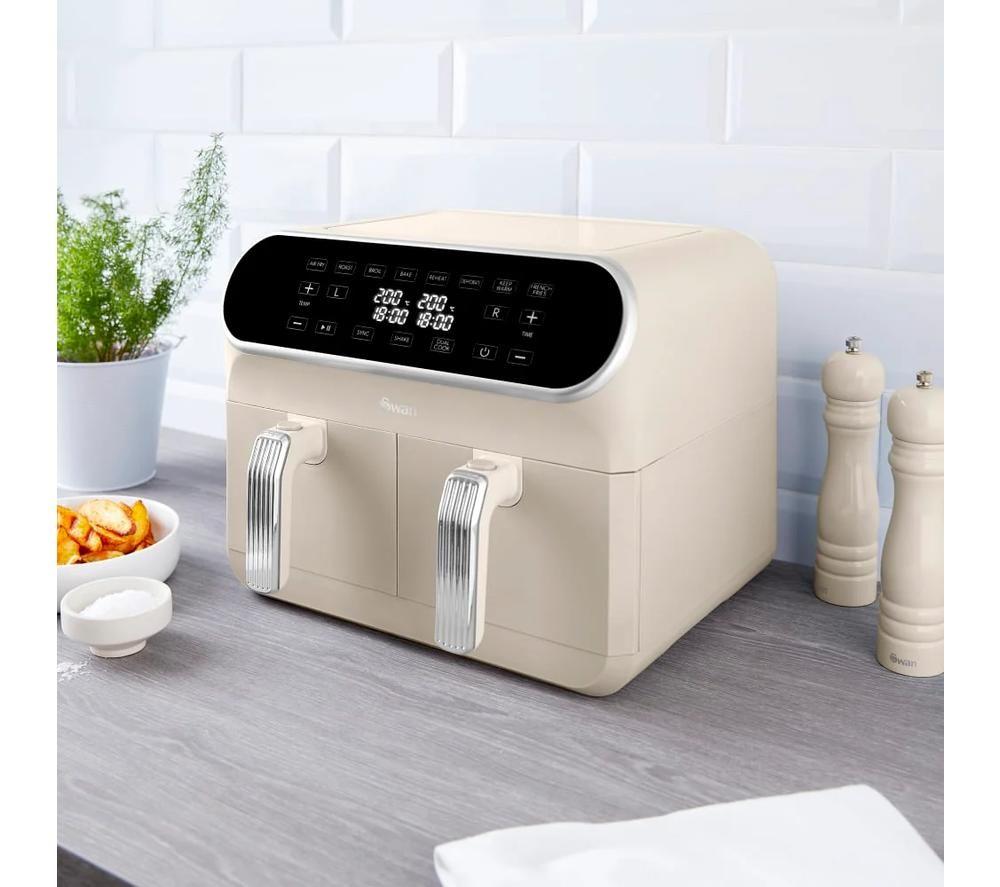 SWAN Retro SD10519C Air Fryer - Cream