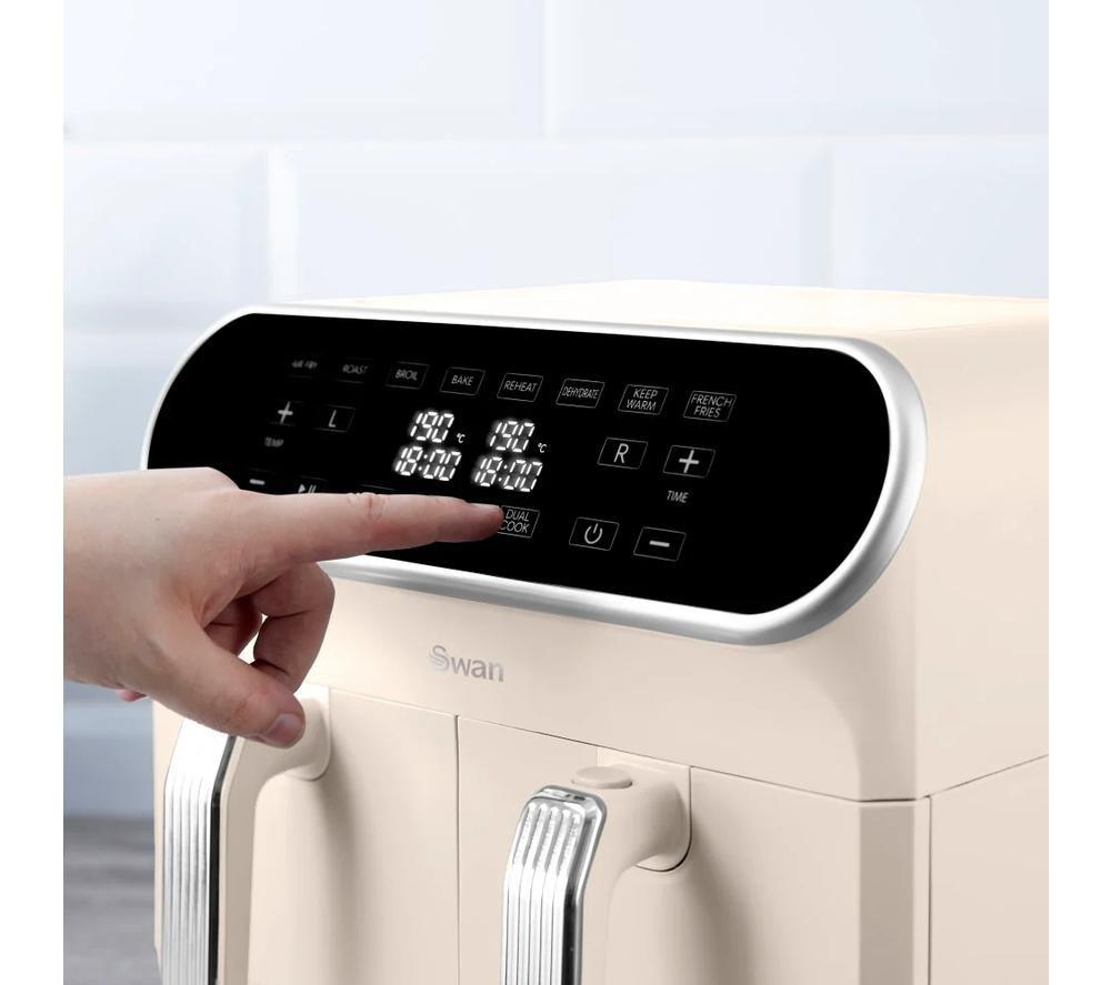 SWAN Retro SD10519C Air Fryer - Cream